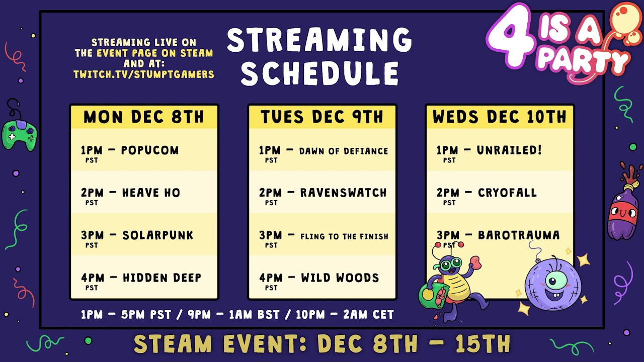 4 is a Party: Steam-Event für Co-op-Spiele kehrt zurück