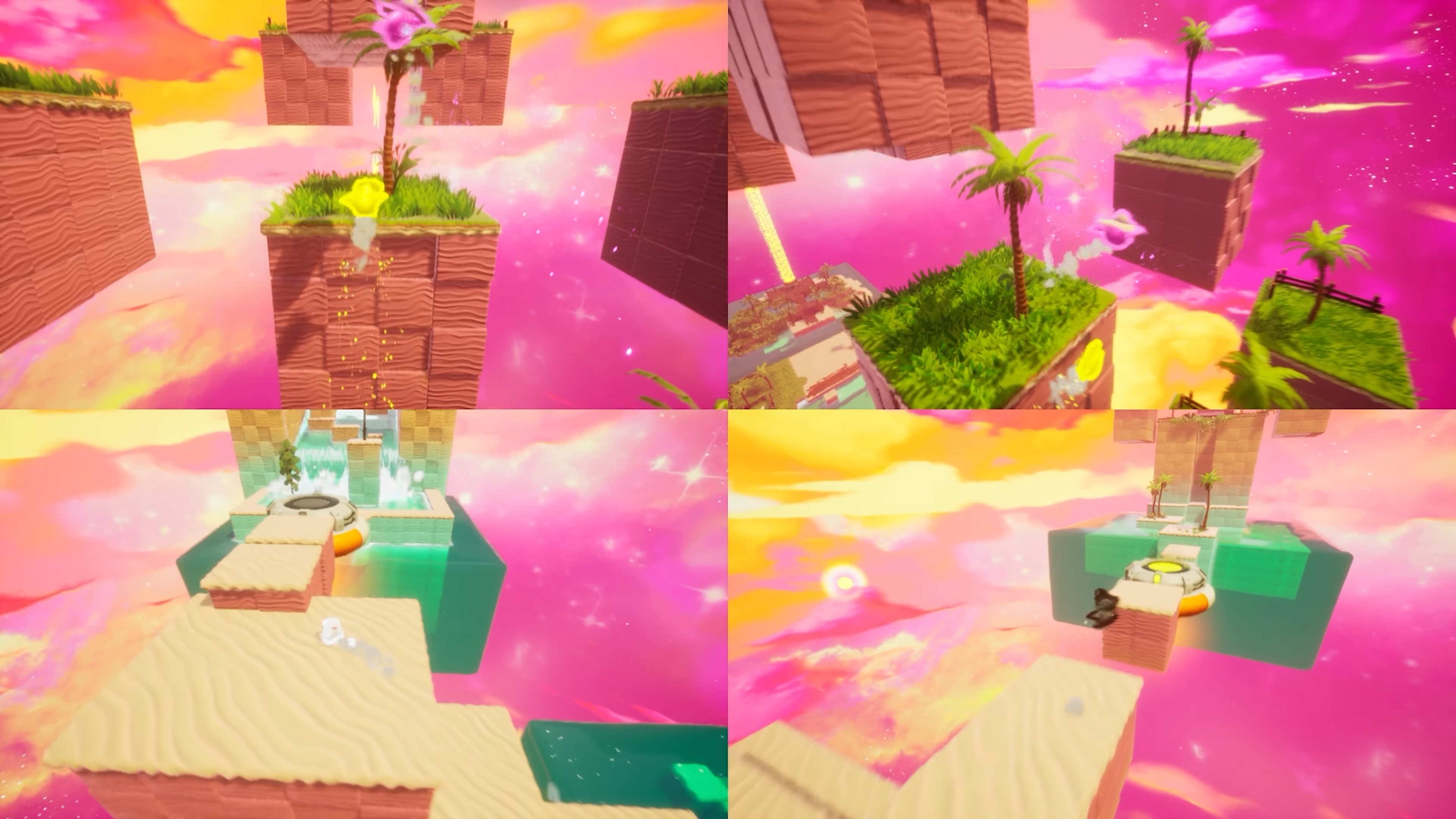 Starbump: Chaotischer 4-Spieler-Party-Platformer