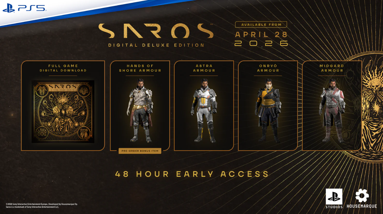 Saros erscheint im April 2026, 4:Loop enthüllt