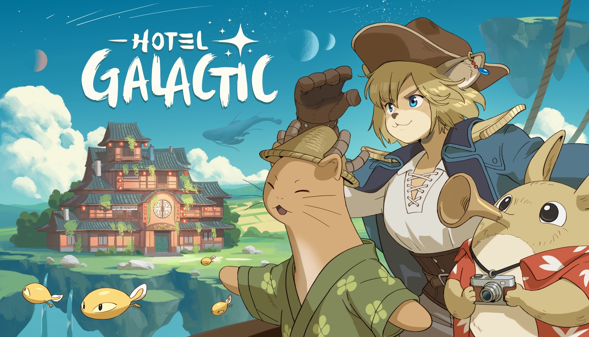 Hotel Galactic: Winter-Relaunch mit Gratis-DLC und Twitch-Drops