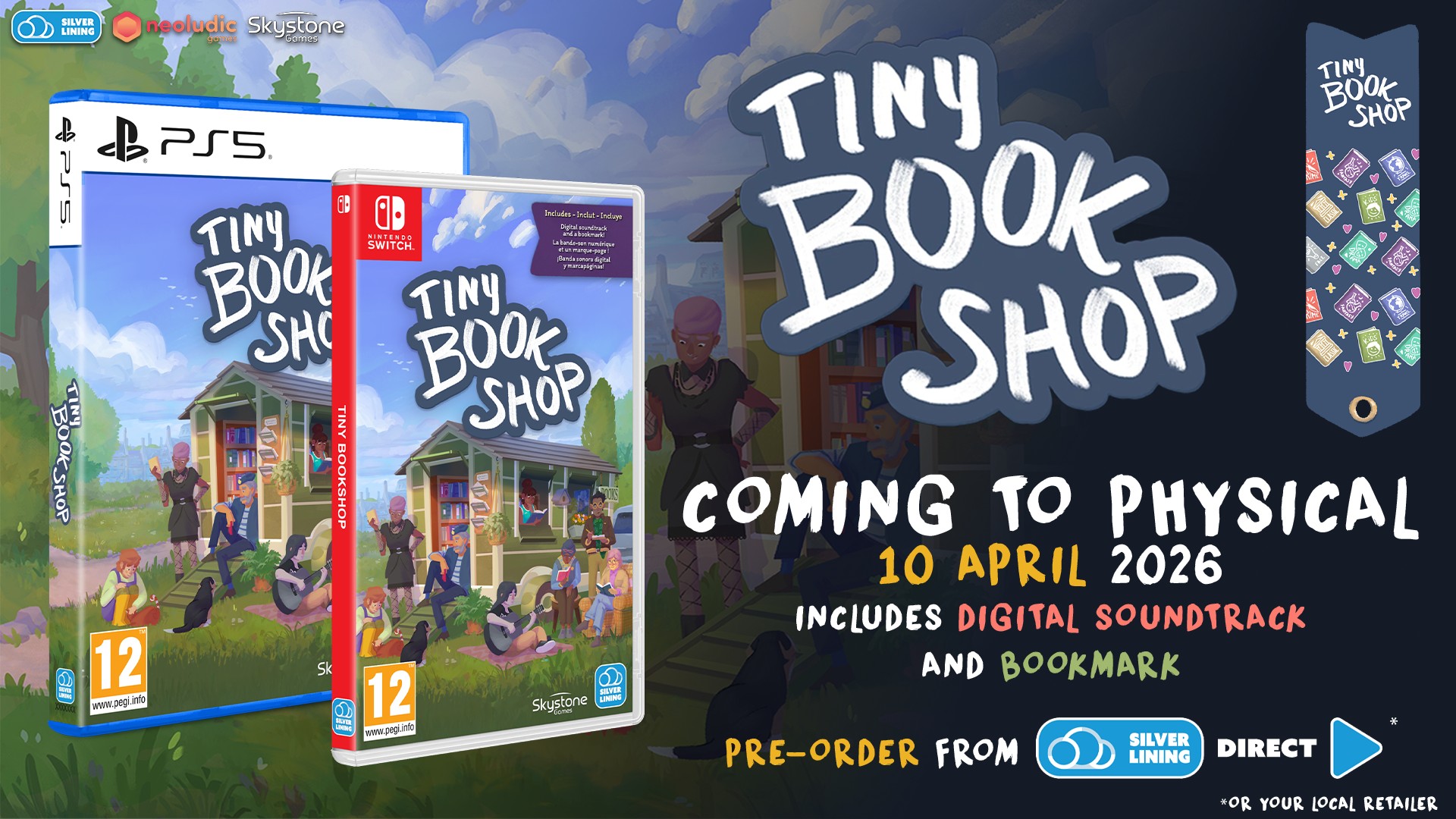 Tiny Bookshop: Physische Editionen erscheinen im April 2026 Bild Tiny Bookshop: Physische Editionen erscheinen im April 2026 Screenshot Tiny Bookshop: Physische Editionen erscheinen im April 2026 Foto