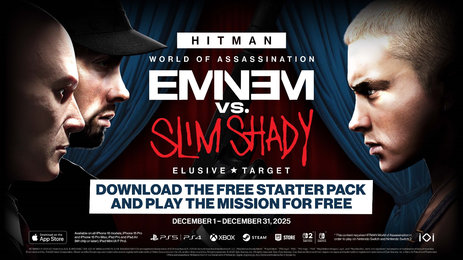 Hitman: Nur noch zwei Wochen für Eminem vs. Slim Shady Bild Hitman: Nur noch zwei Wochen für Eminem vs. Slim Shady Screenshot Hitman: Nur noch zwei Wochen für Eminem vs. Slim Shady Foto