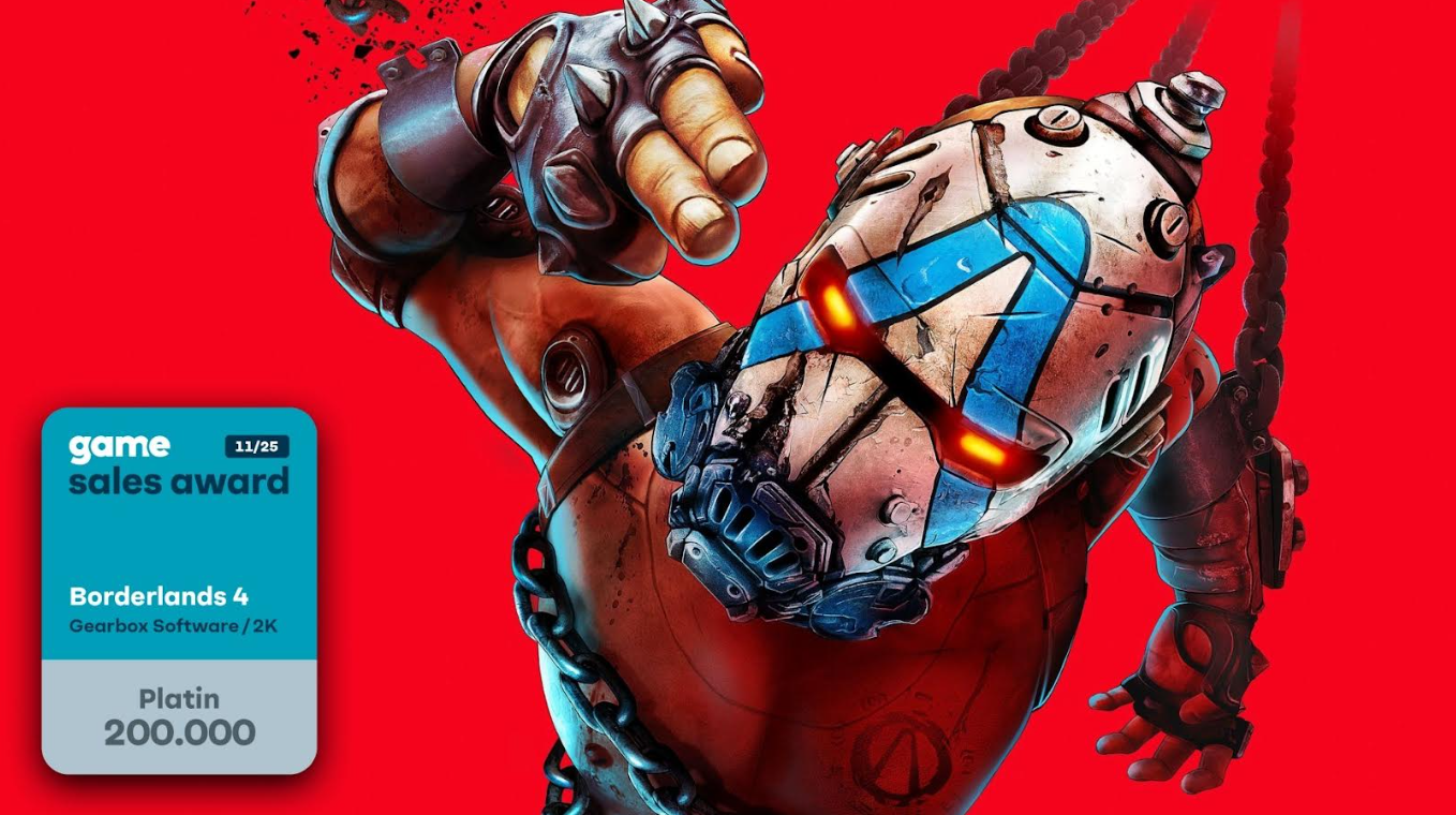 Game Sales Awards: Drei Platin-Titel im November Bild Game Sales Awards: Drei Platin-Titel im November Screenshot Game Sales Awards: Drei Platin-Titel im November Foto