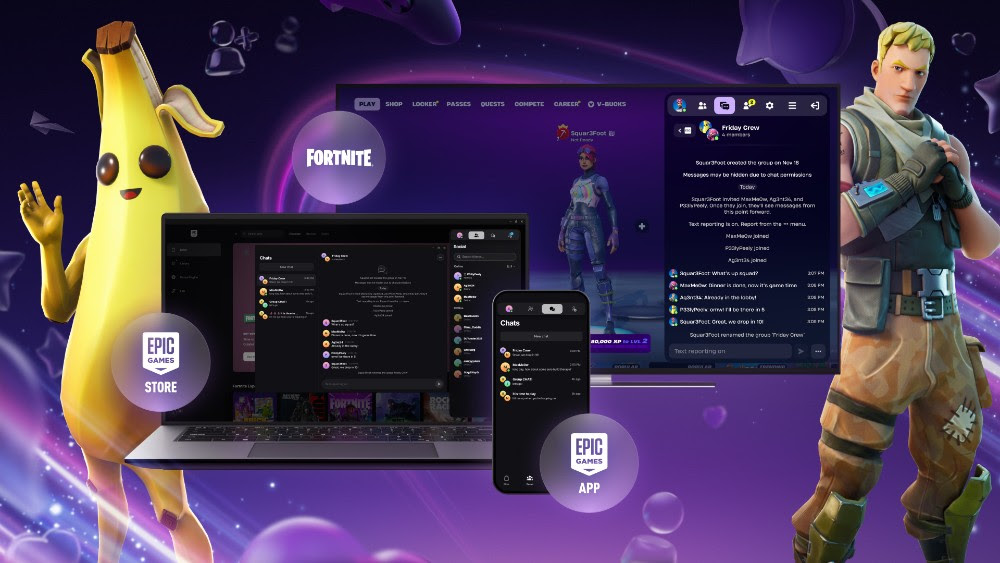 Epic Games erweitert Text-Chat im gesamten Ökosystem Bild Epic Games erweitert Text-Chat im gesamten Ökosystem Screenshot Epic Games erweitert Text-Chat im gesamten Ökosystem Foto