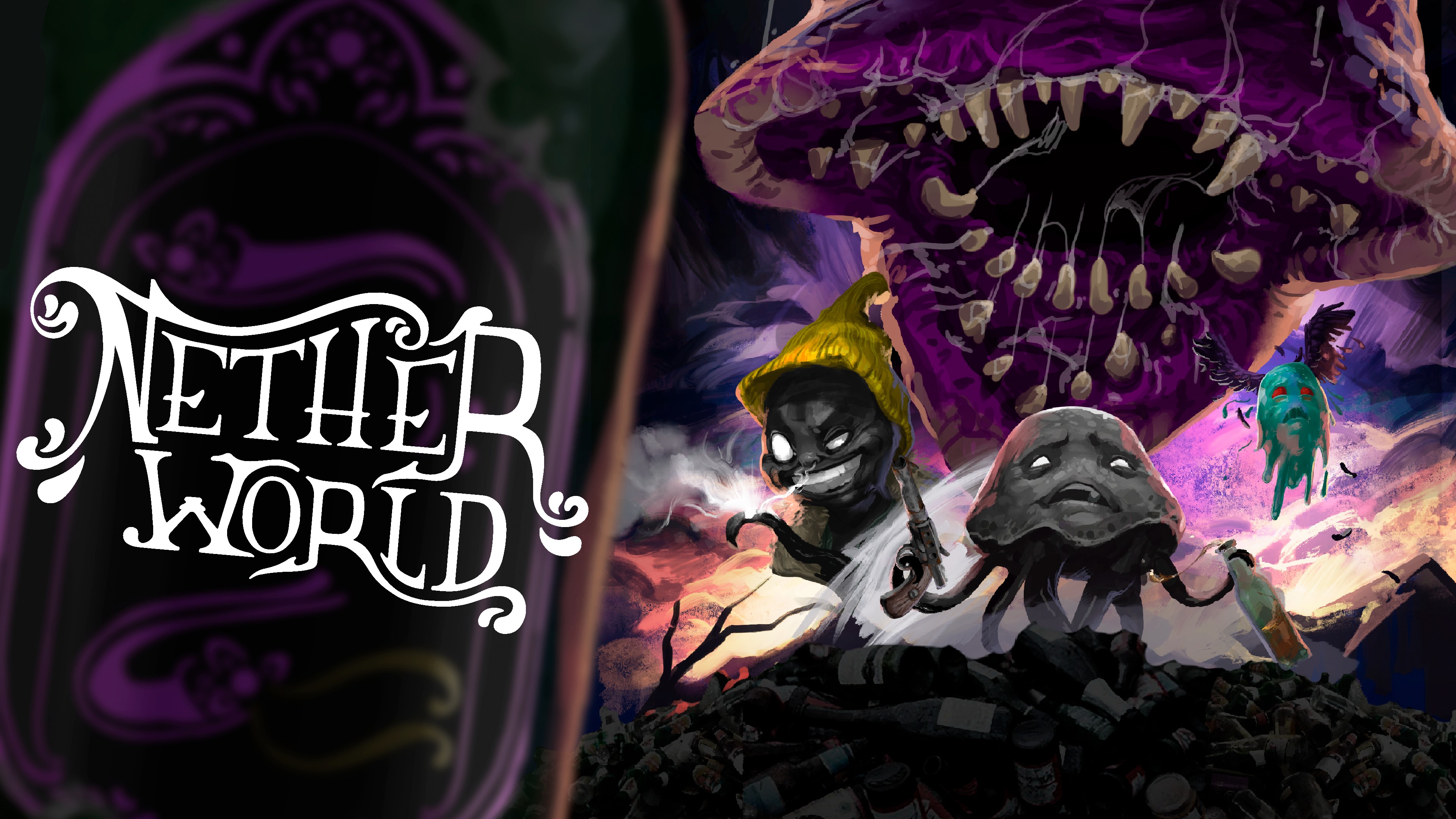 NetherWorld: Grotesker Pixel-Art-Albtraum startet im September
