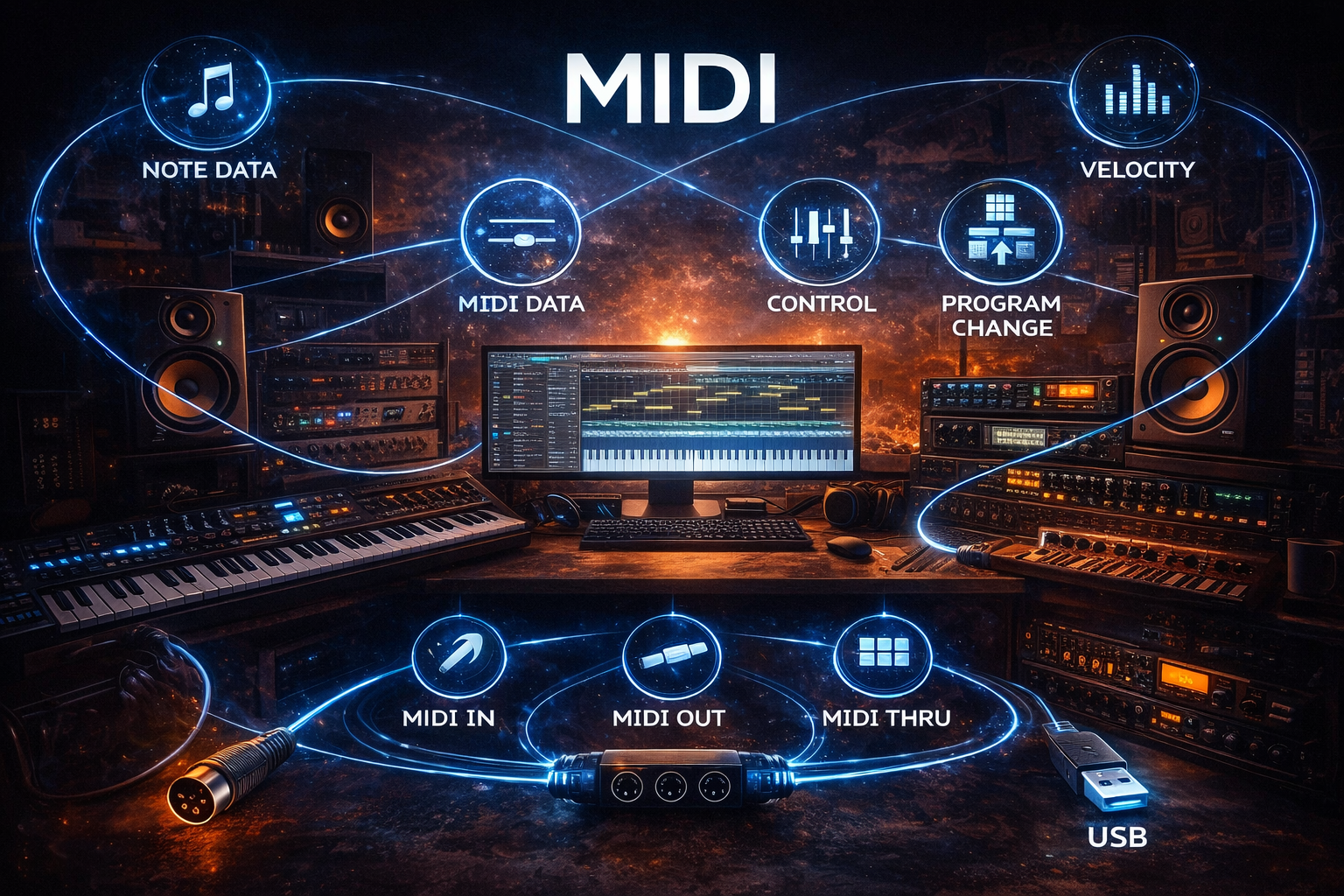 Midi – Das Protokoll für die digitale Musik