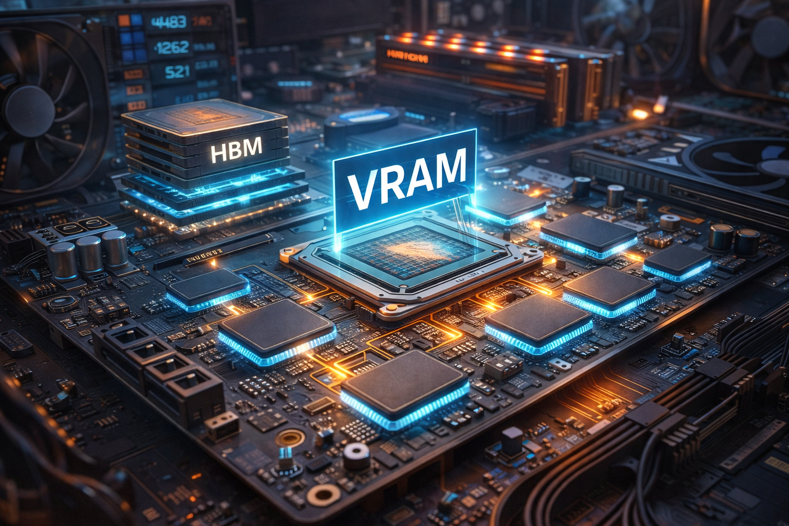 VRAM – Der Videospeicher für Spiele und Grafikkarten Bild VRAM – Der Videospeicher für Spiele und Grafikkarten Screenshot VRAM – Der Videospeicher für Spiele und Grafikkarten Foto