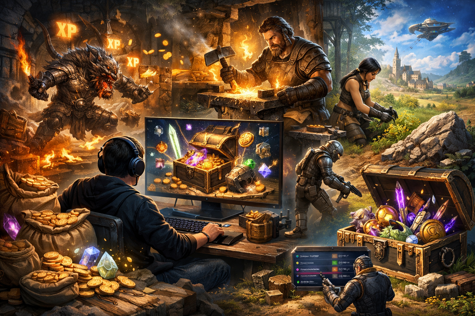 Farming – Bedeutung, Mechaniken und Beispiele Bild Farming – Bedeutung, Mechaniken und Beispiele Screenshot Farming – Bedeutung, Mechaniken und Beispiele Foto