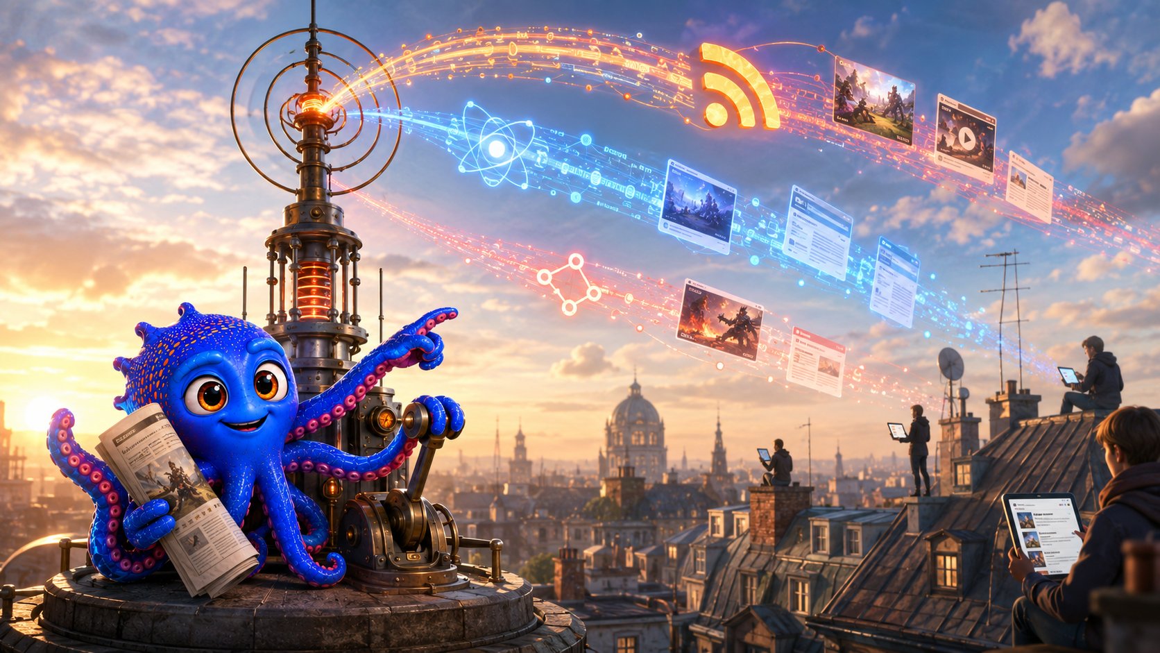 Die Spielemagazin Feeds