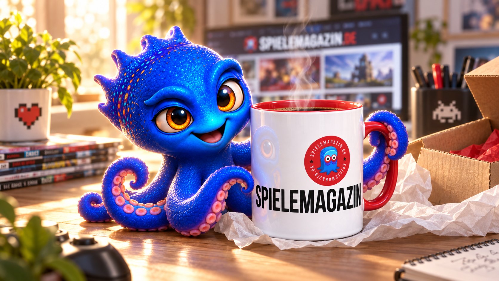 Meine eigene Spielemagazin.de-Tasse ist da!