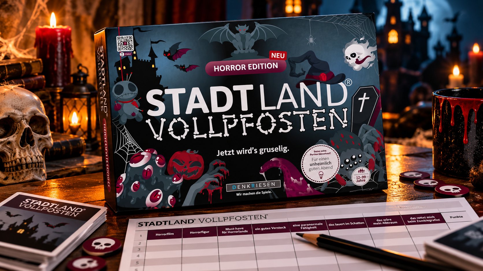 Stadt Land Vollpfosten – Horror Edition