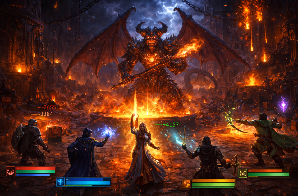 Raid – Kooperative Herausforderungen in Online-Spielen