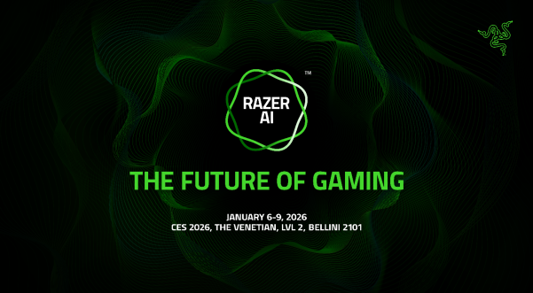 Razer zeigt KI-Gaming-Ökosystem auf der CES 2026