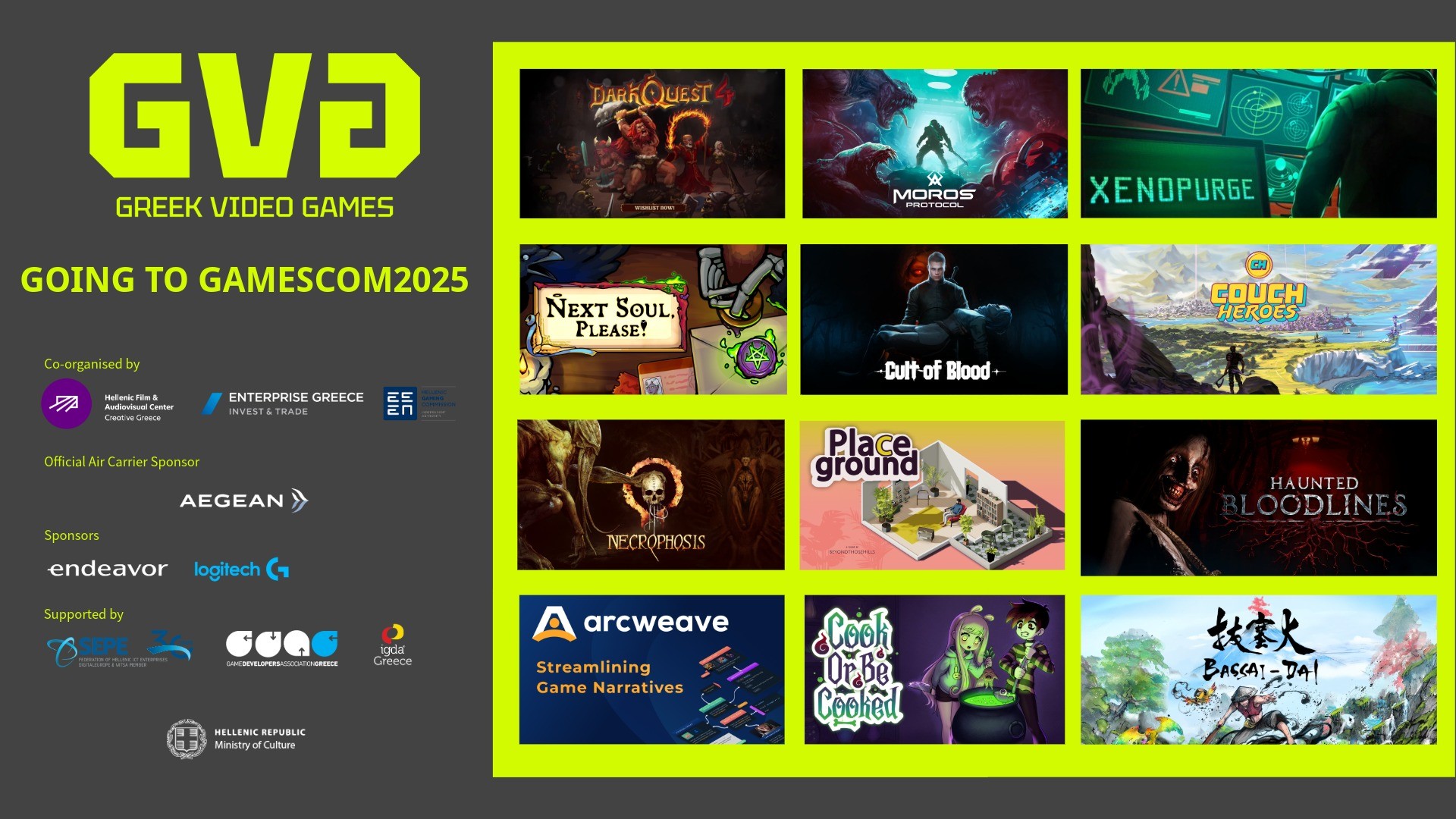 Griechische Delegation präsentiert Spiele auf der Gamescom 2025