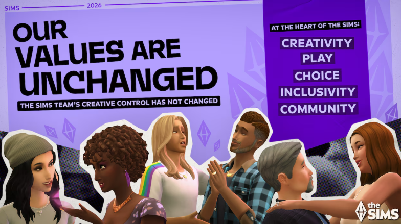 Die Sims bekräftigt seine Werte zum Start ins Jahr 2026