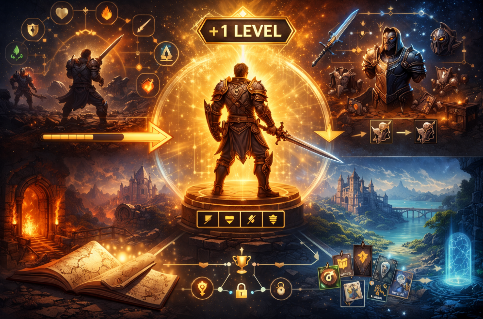 Progression in Videospielen – Definition, Formen und Bedeutung