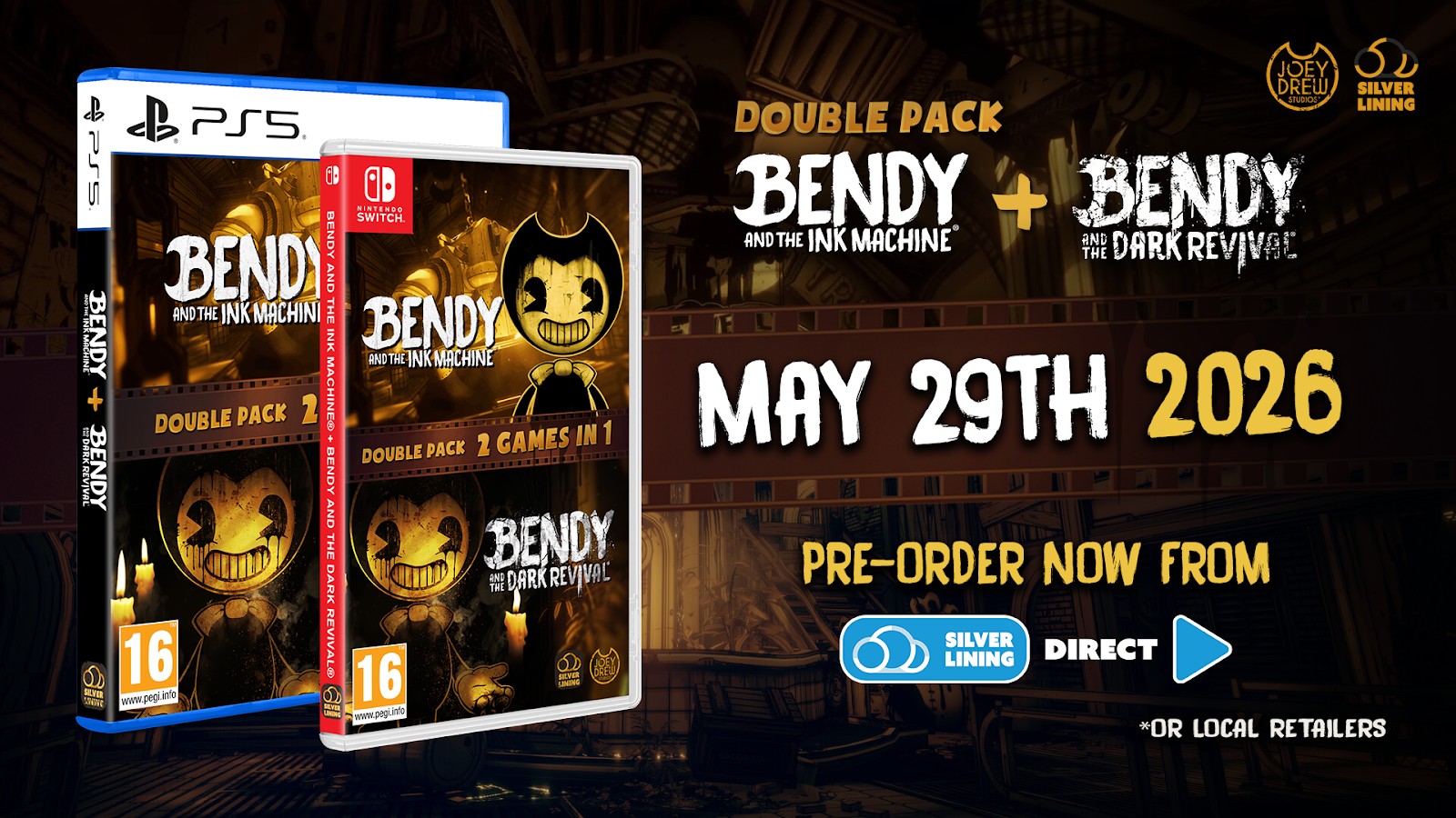 Bendy Double Pack erscheint am 29. Mai