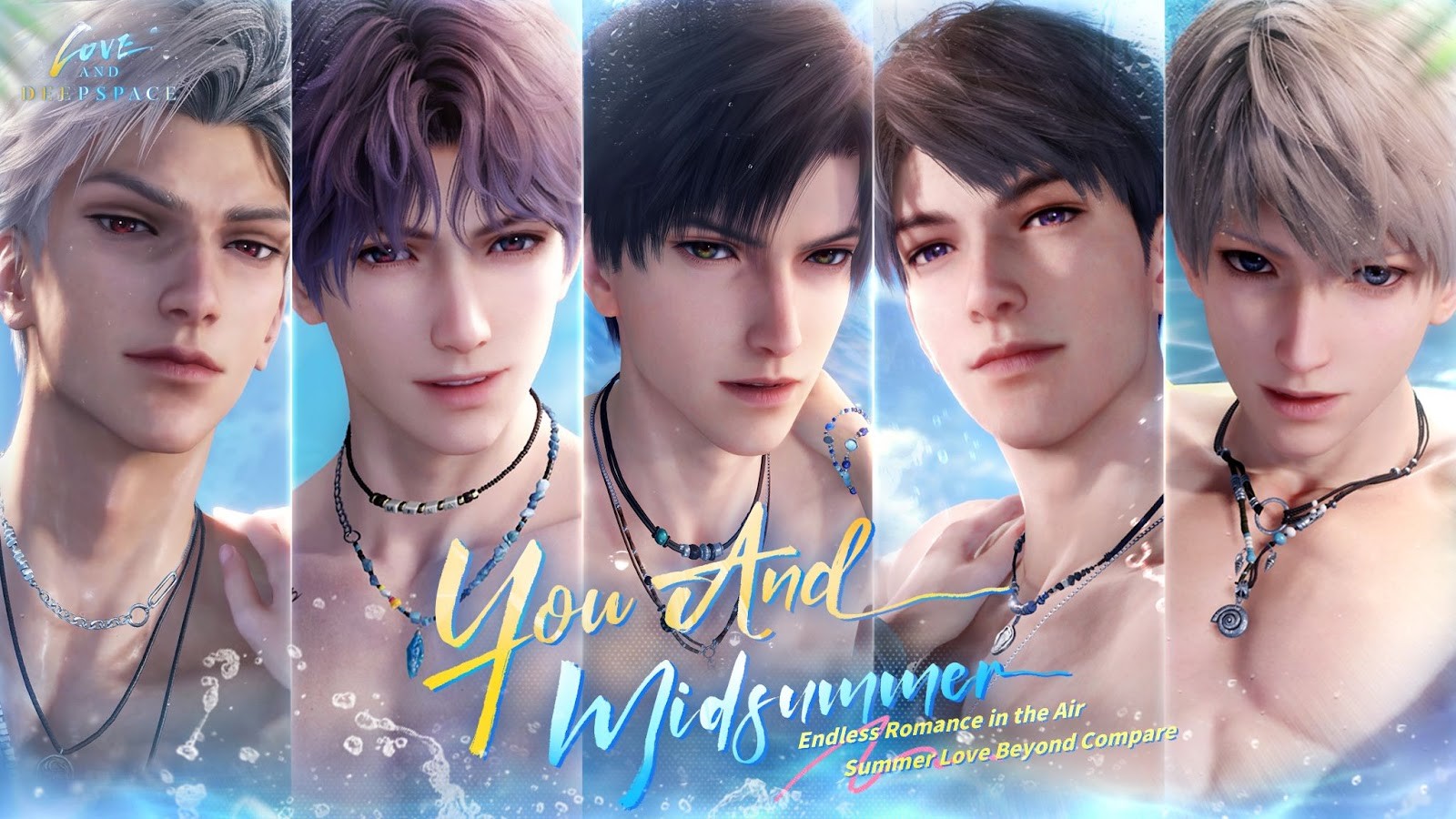 Love and Deepspace startet Strand-Event „You And Midsummer“