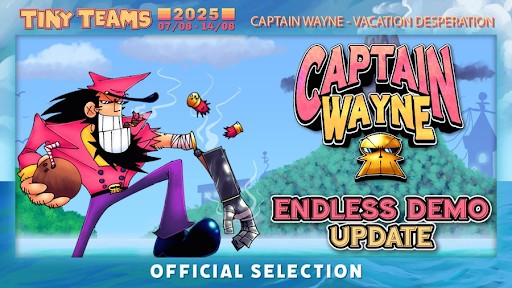 Captain Wayne: Endless Mode Demo jetzt auf Steam