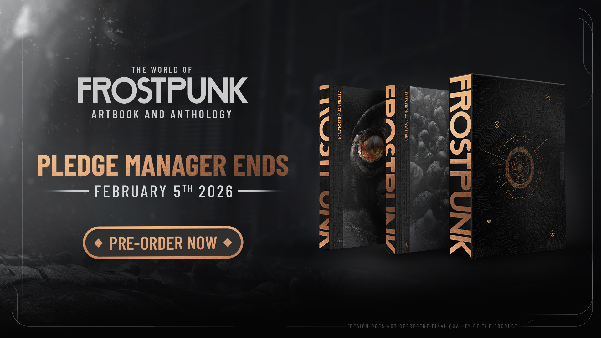 Frostpunk Artbook & Anthology: Letzte Chance zum Pledge