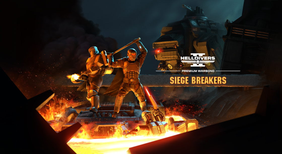 Helldivers 2 erhält Premium-Kriegsanleihe Belagerungsbrecher