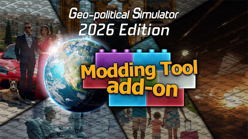 Modding Tool DLC für Geo-Political Simulator 2026