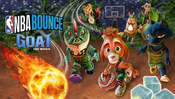 NBA BOUNCE erhält GOAT: The Movie DLC