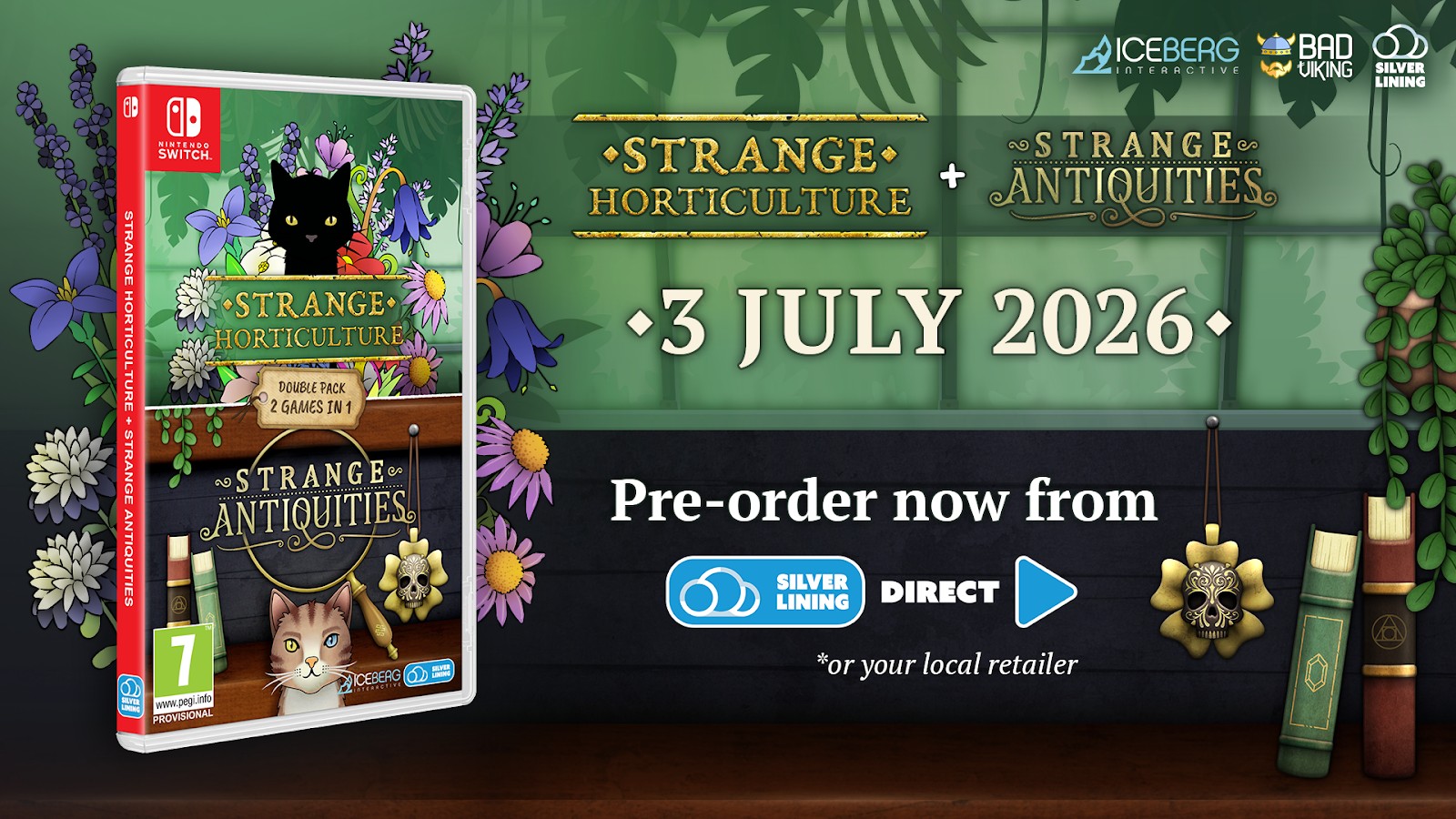 Strange Horticulture & Antiquities Pack erscheint 2026