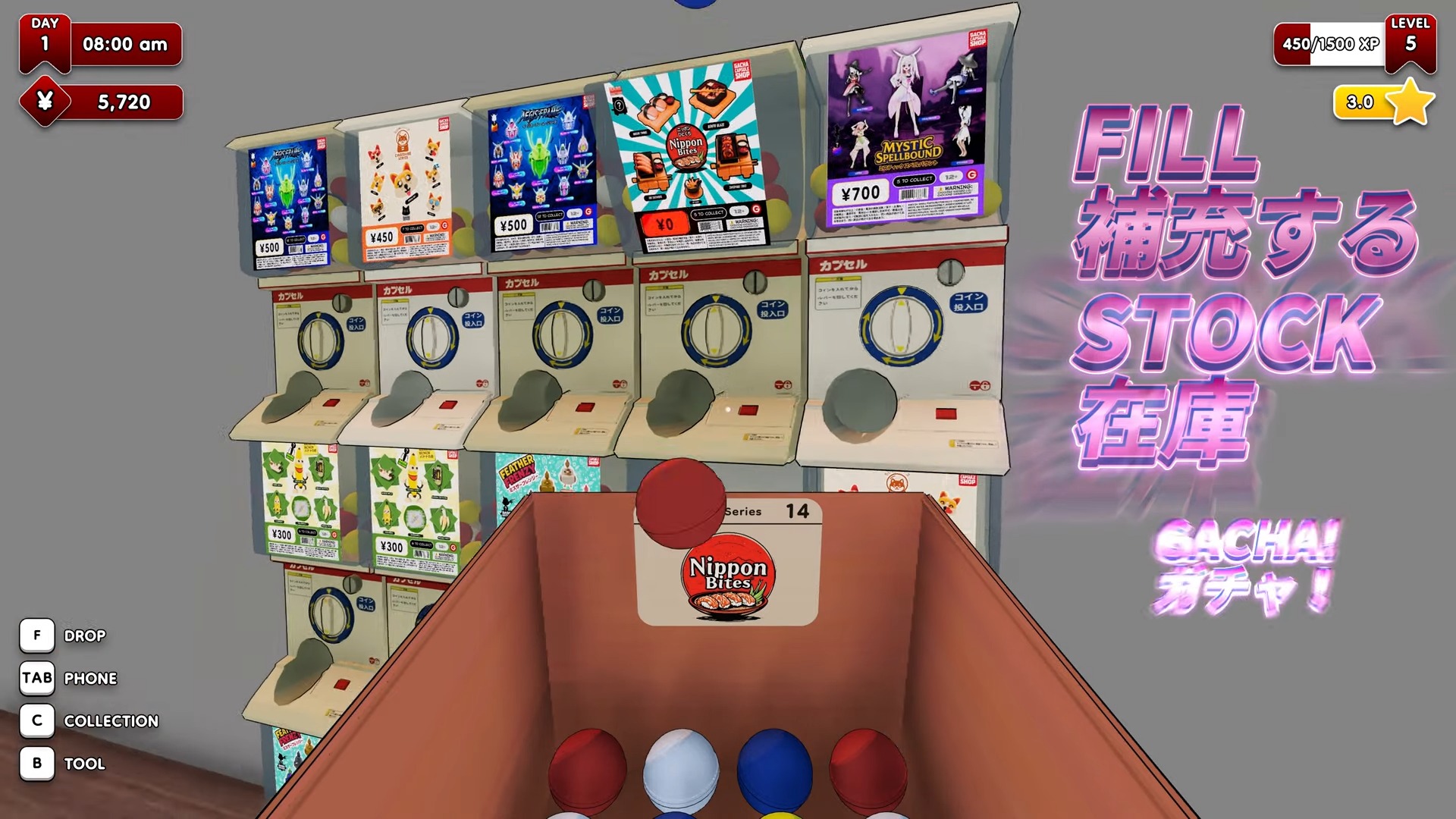 Gacha Capsule Shop Simulator startet im Early Access