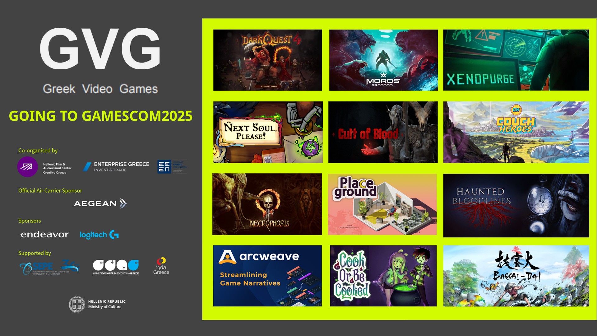 Griechische Delegation debütiert auf Gamescom 2025 Bild Griechische Delegation debütiert auf Gamescom 2025 Screenshot Griechische Delegation debütiert auf Gamescom 2025 Foto