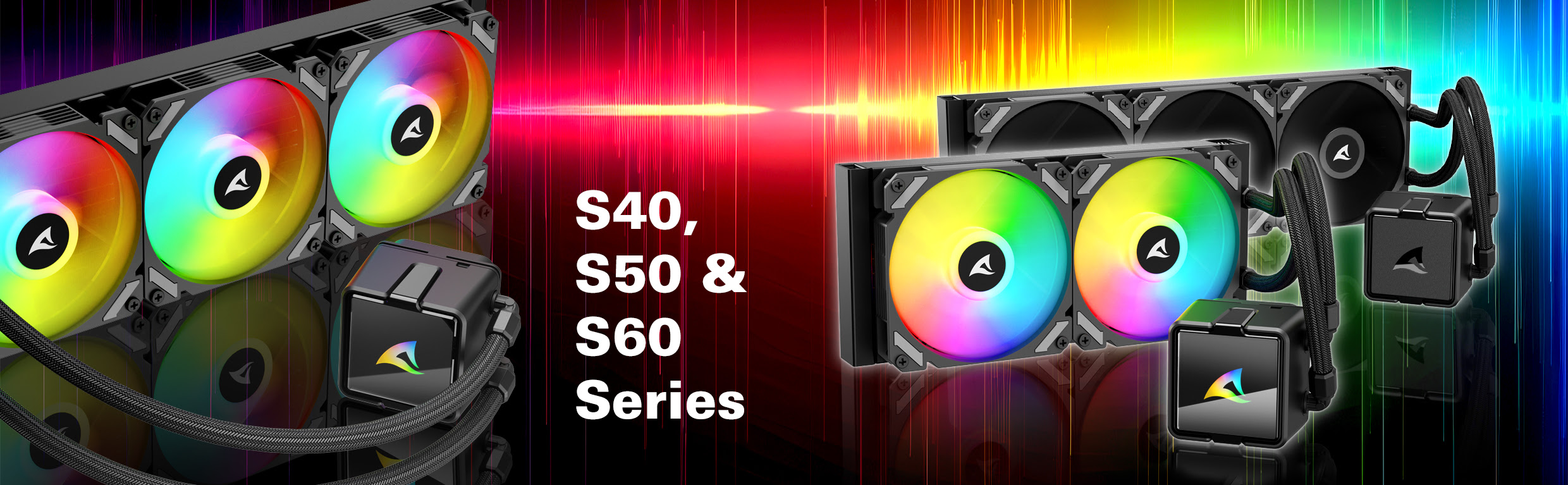 Sharkoon bringt neue Argb-Wasserkühlungen