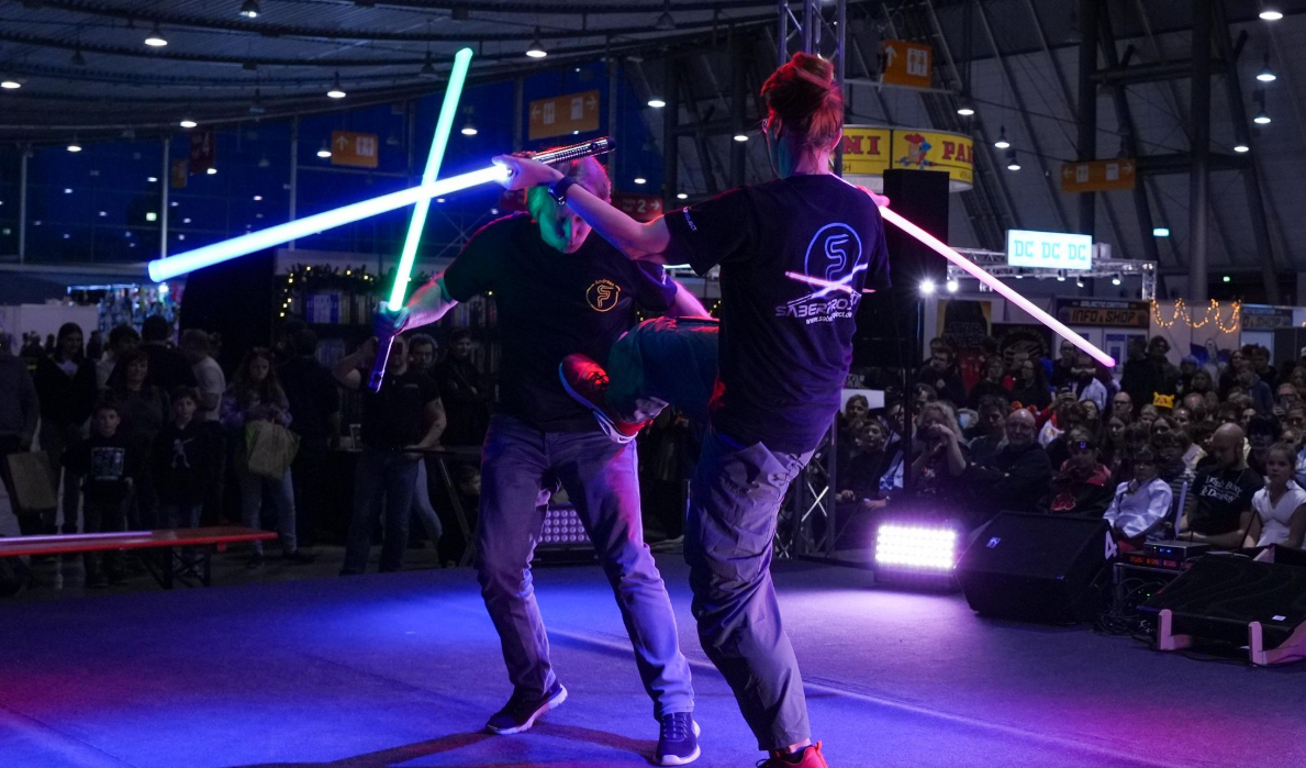 Saberproject: Lichtschwert-Show & Leidenschaft