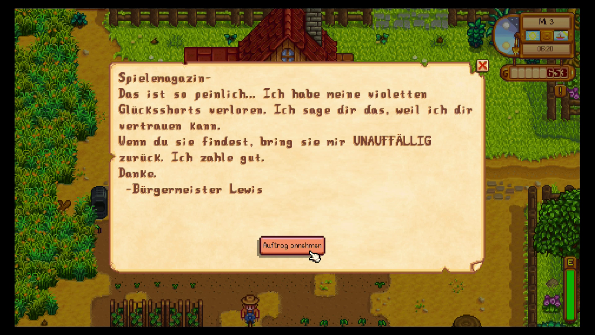 Stardew Valley: So bekommst du Marnies Vertrauen (und die lila Unterhose)