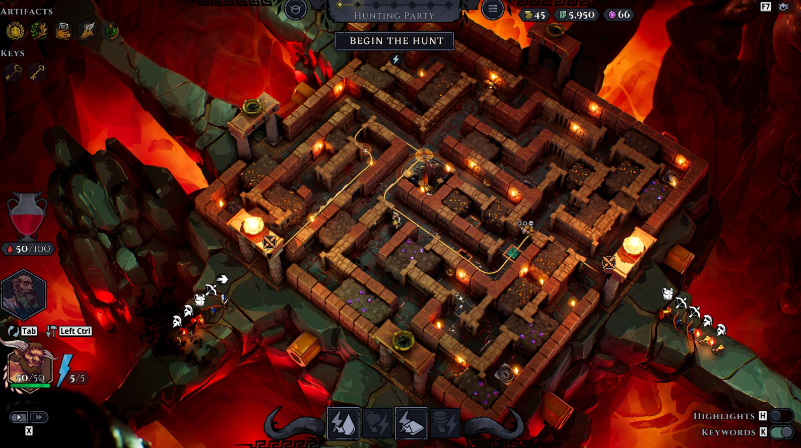 Minos: Roguelike-Labyrinthbauer jetzt erhältlich