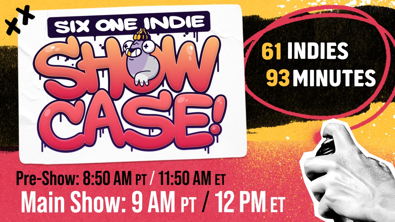 Six One Indie Showcase 2026: 61 Spiele im Mai
