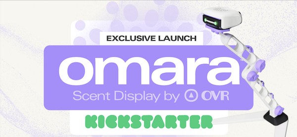 Omara Scent Display: Dufttechnologie startet auf Kickstarter