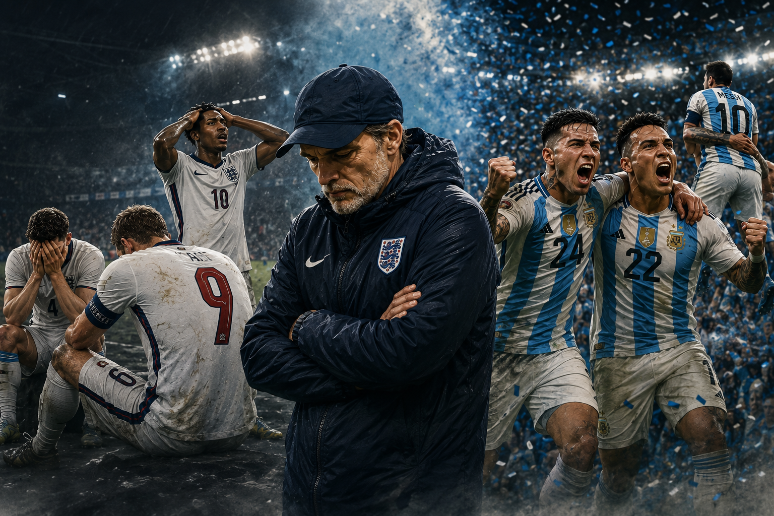 Englands bitteres WM-Aus gegen Argentinien