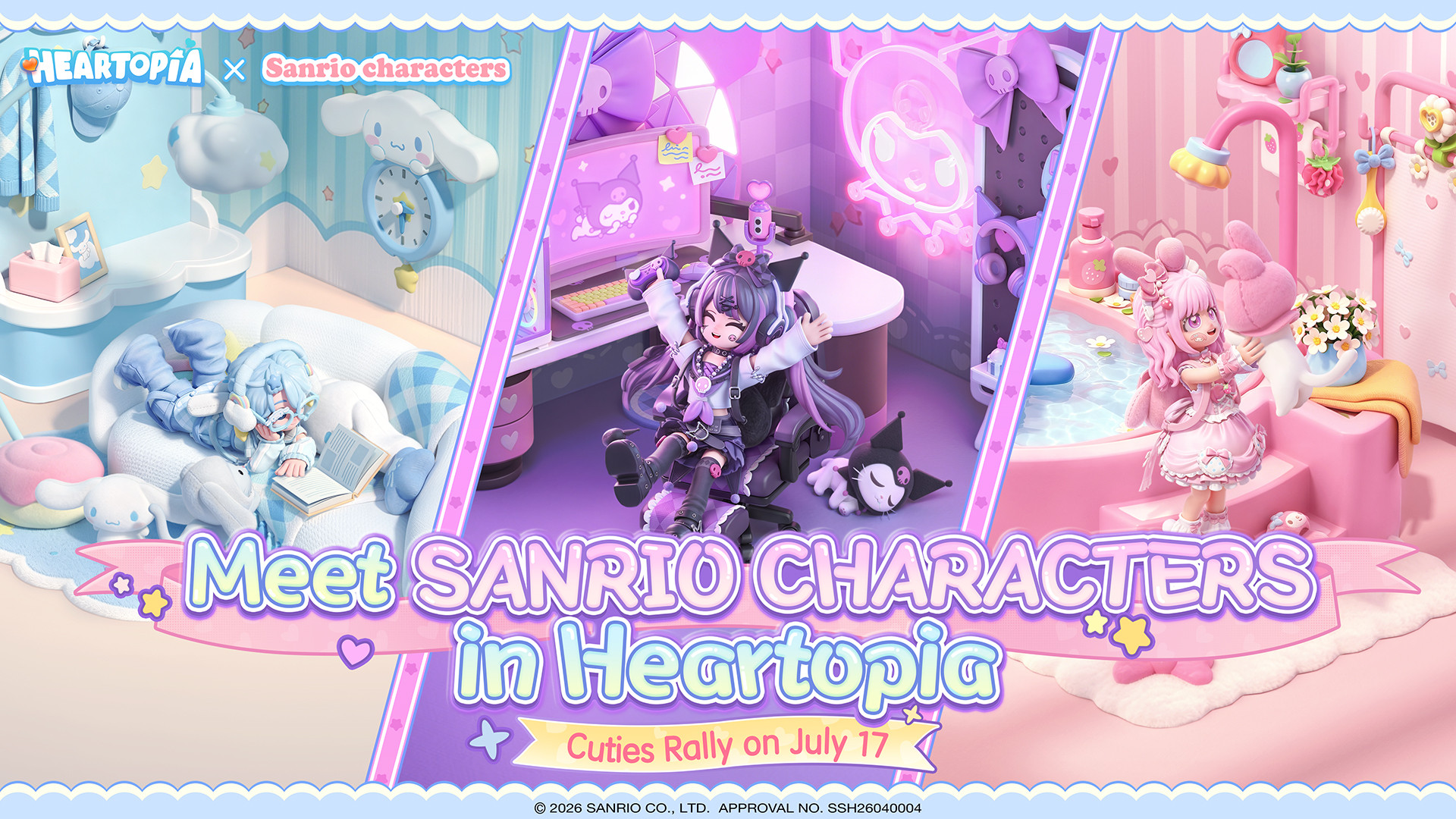 Heartopia × SANRIO: Drei neue Outfits und Fahrzeuge Bild Heartopia × SANRIO: Drei neue Outfits und Fahrzeuge Screenshot Heartopia × SANRIO: Drei neue Outfits und Fahrzeuge Foto