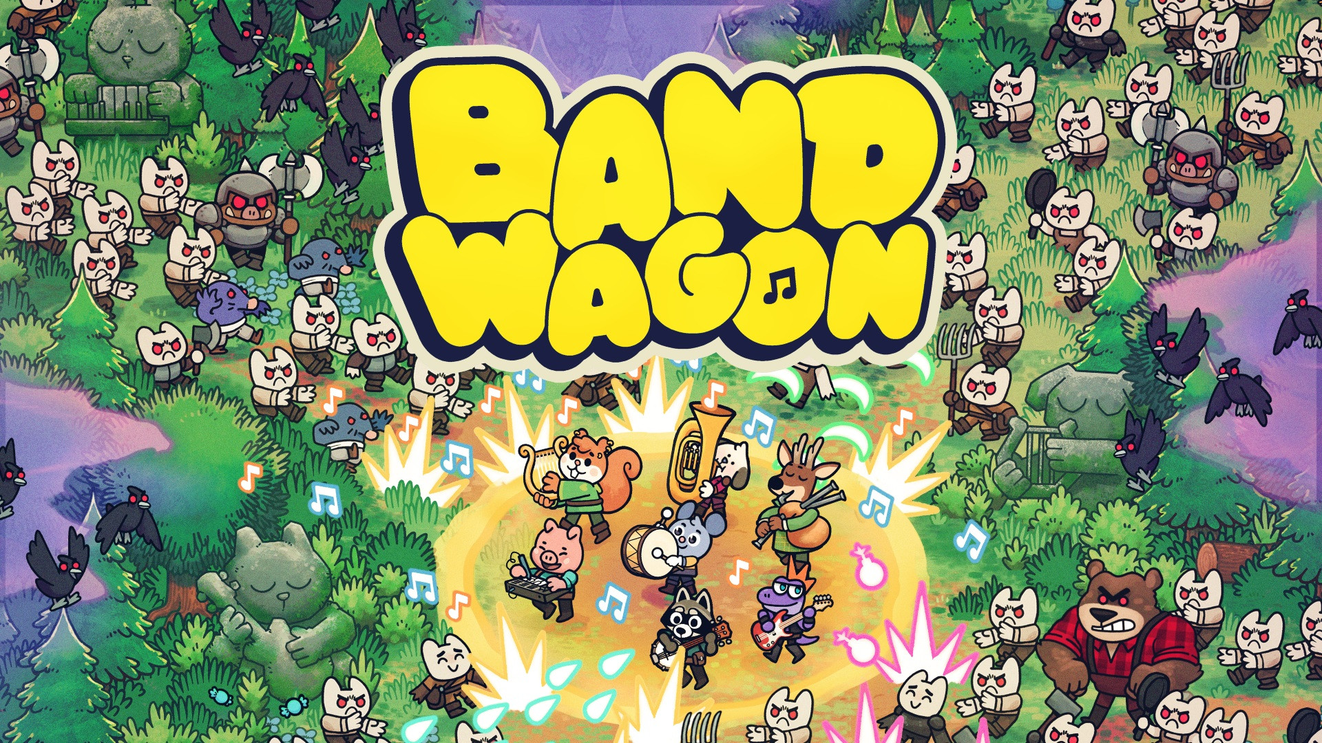 Bandwagon: Musikalisches Survivors-lite startet Playtest