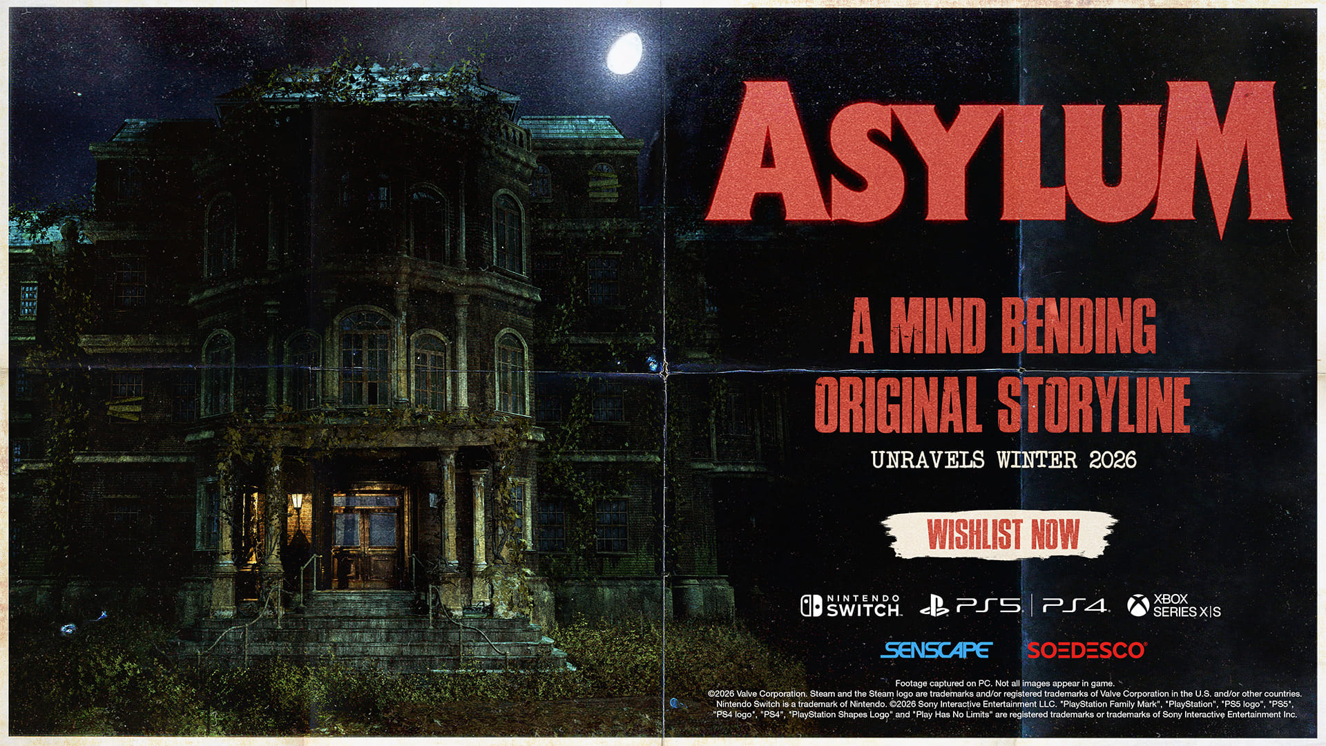 ASYLUM: Horrorspiel erscheint für Konsolen Bild ASYLUM: Horrorspiel erscheint für Konsolen Screenshot ASYLUM: Horrorspiel erscheint für Konsolen Foto
