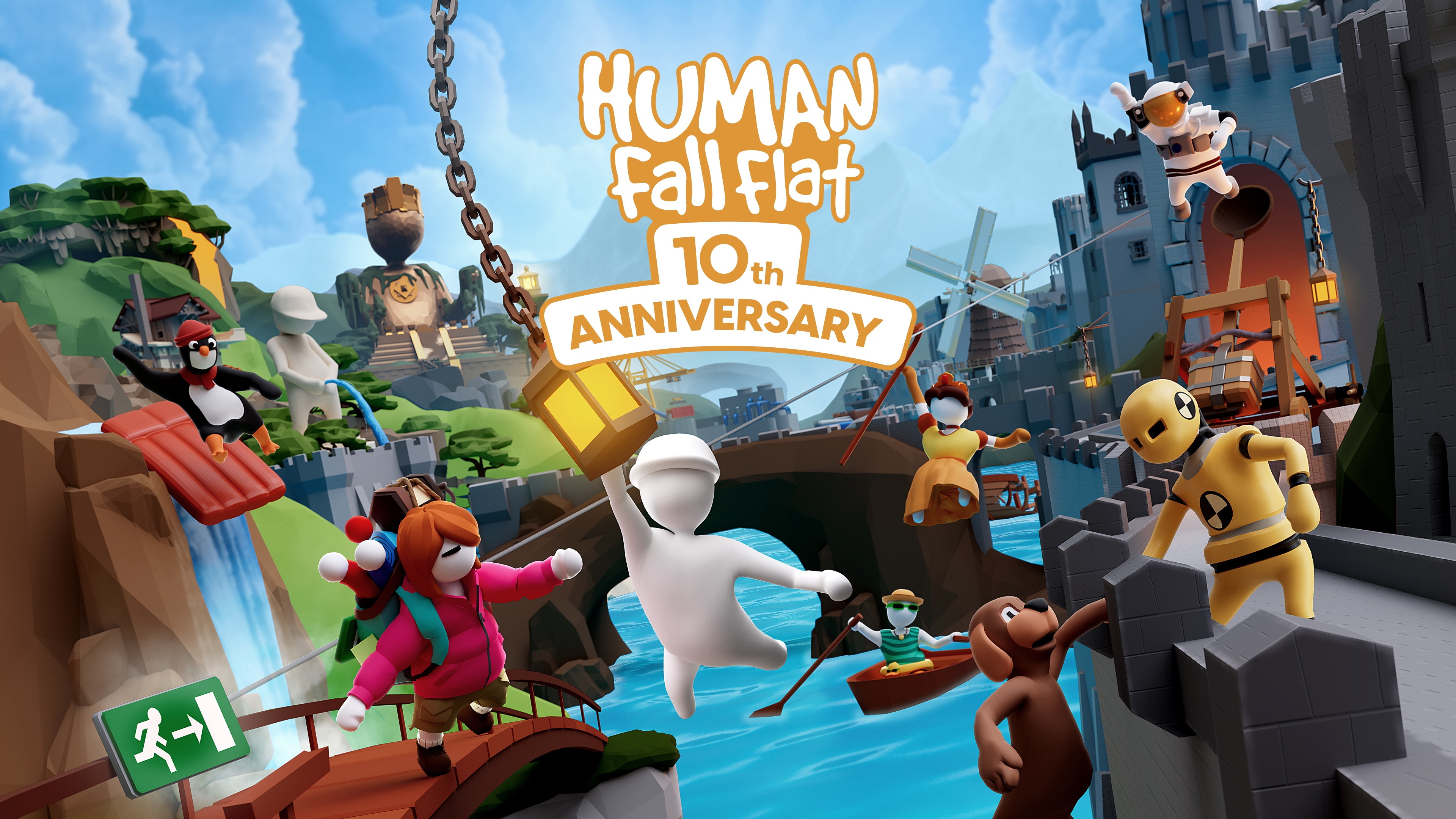Human Fall Flat feiert 10 Jahre mit 60 Millionen Spielern