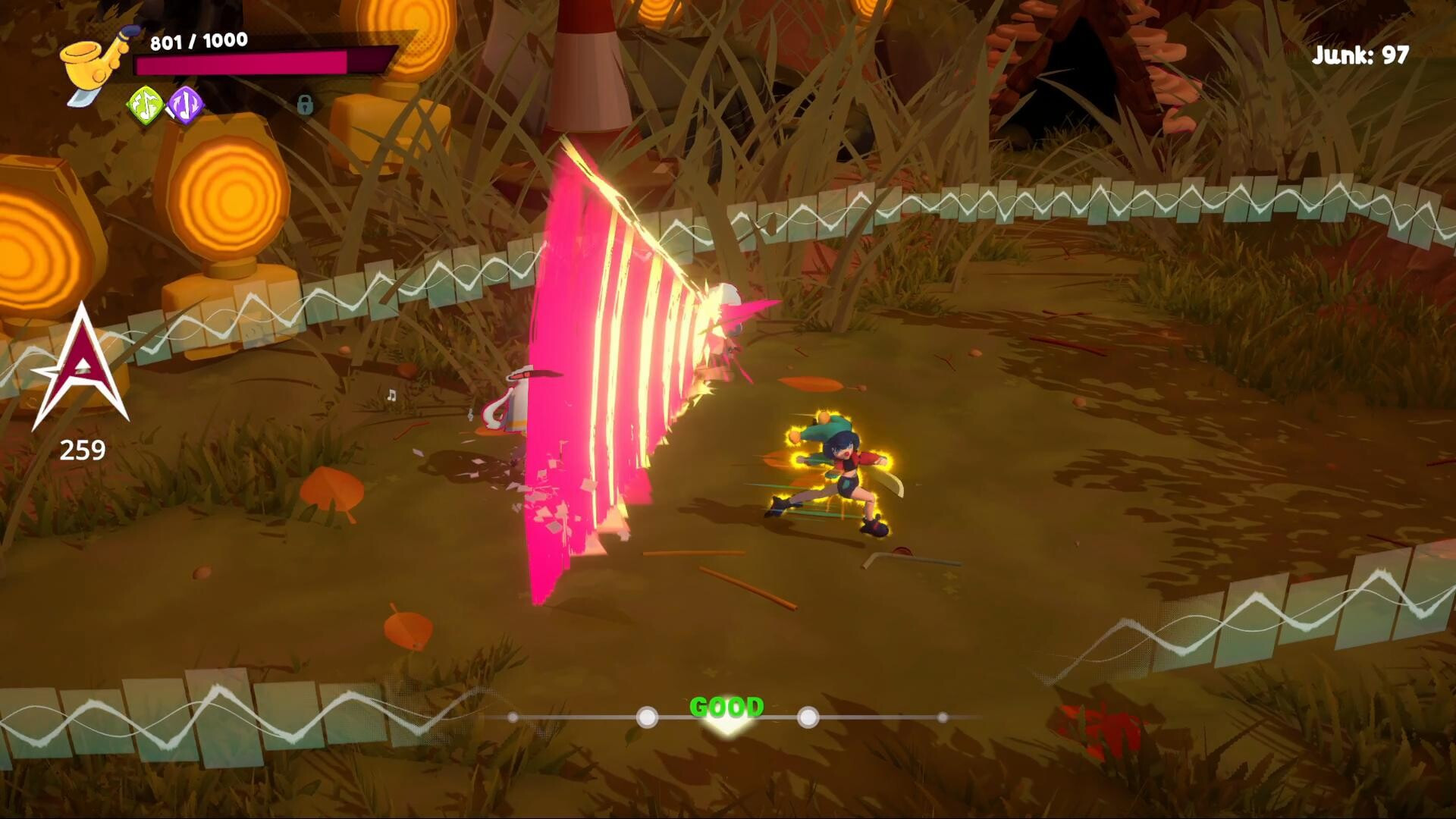 Alpha Nomos bringt Beat-Kampf auf PS5 und Xbox