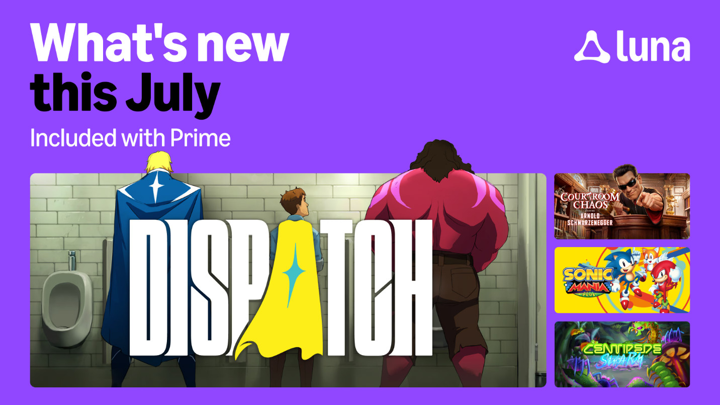 Luna July Update: Dispatch & Sonic Mania Plus