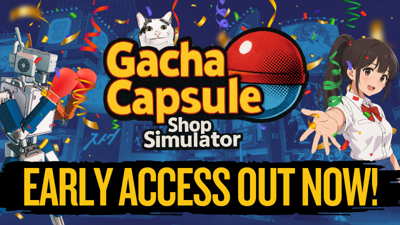Akihabara Gacha Shop erobert Steam