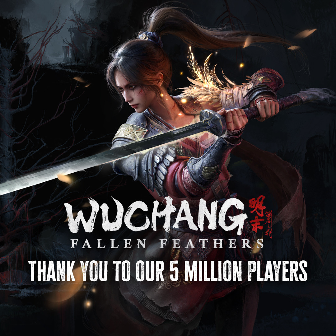 WUCHANG: Fallen Feathers erreicht 5 Millionen Spieler