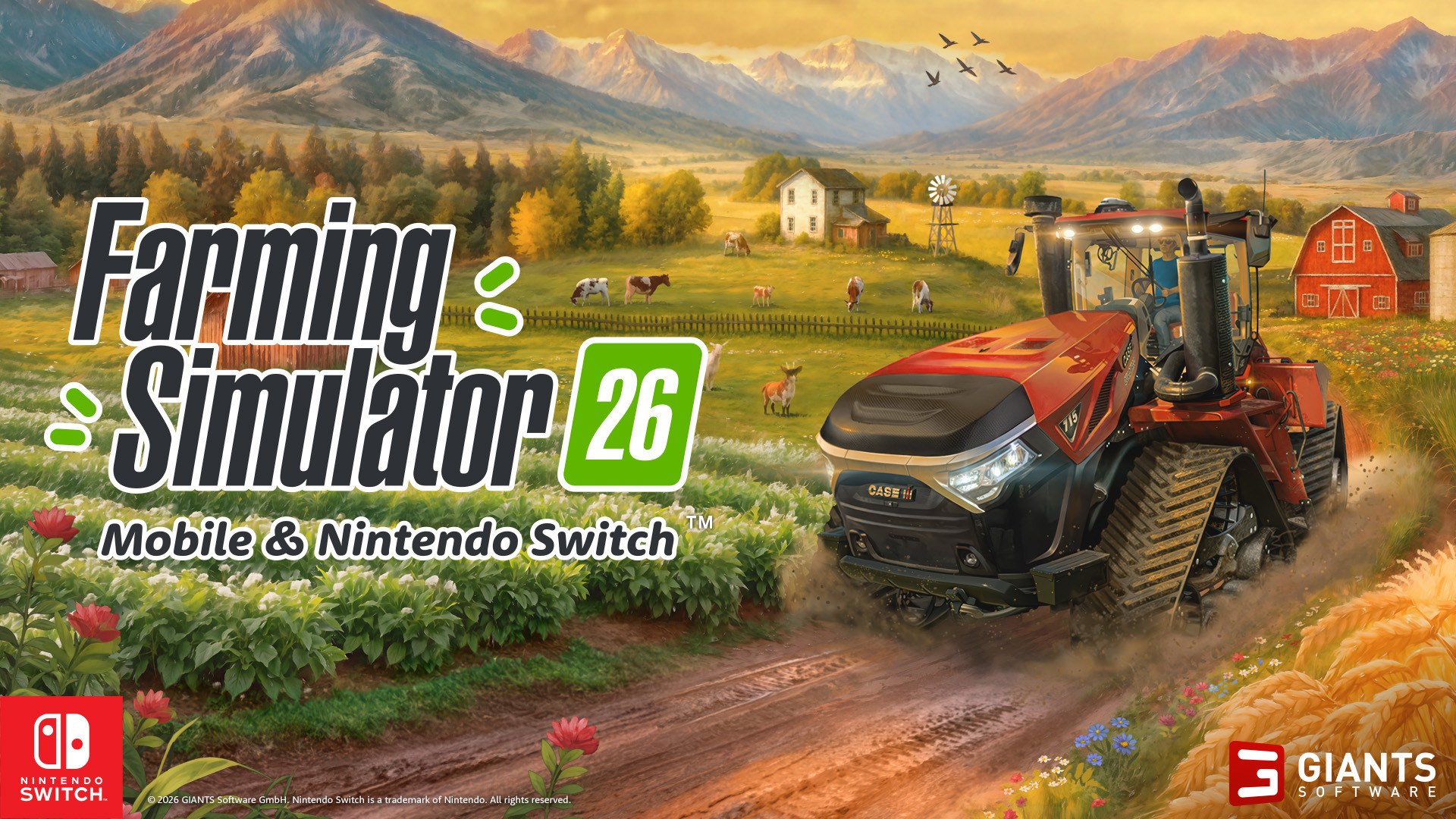 Farming Simulator 26 jetzt für Switch & Mobile