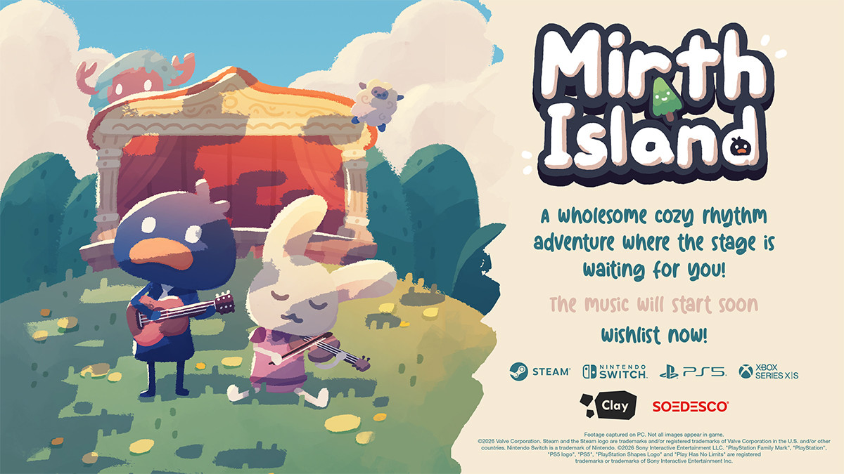 Mirth Island: Gemütliches Rhythmus-Abenteuer angekündigt