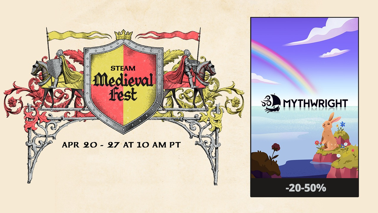 Steam Medieval Fest: Rabatte auf Spiele von Mythwright