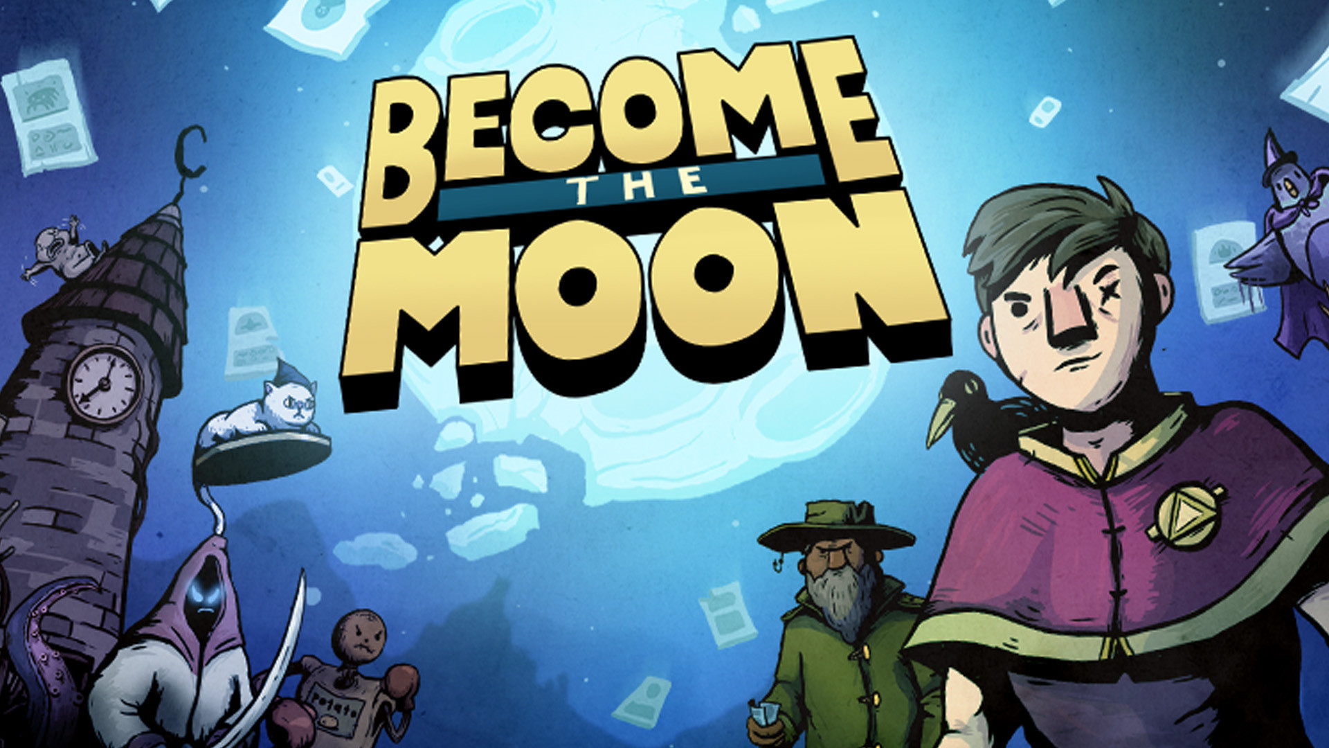 Become the Moon: Kosmischer Deckbuilder auf Steam Screenshot