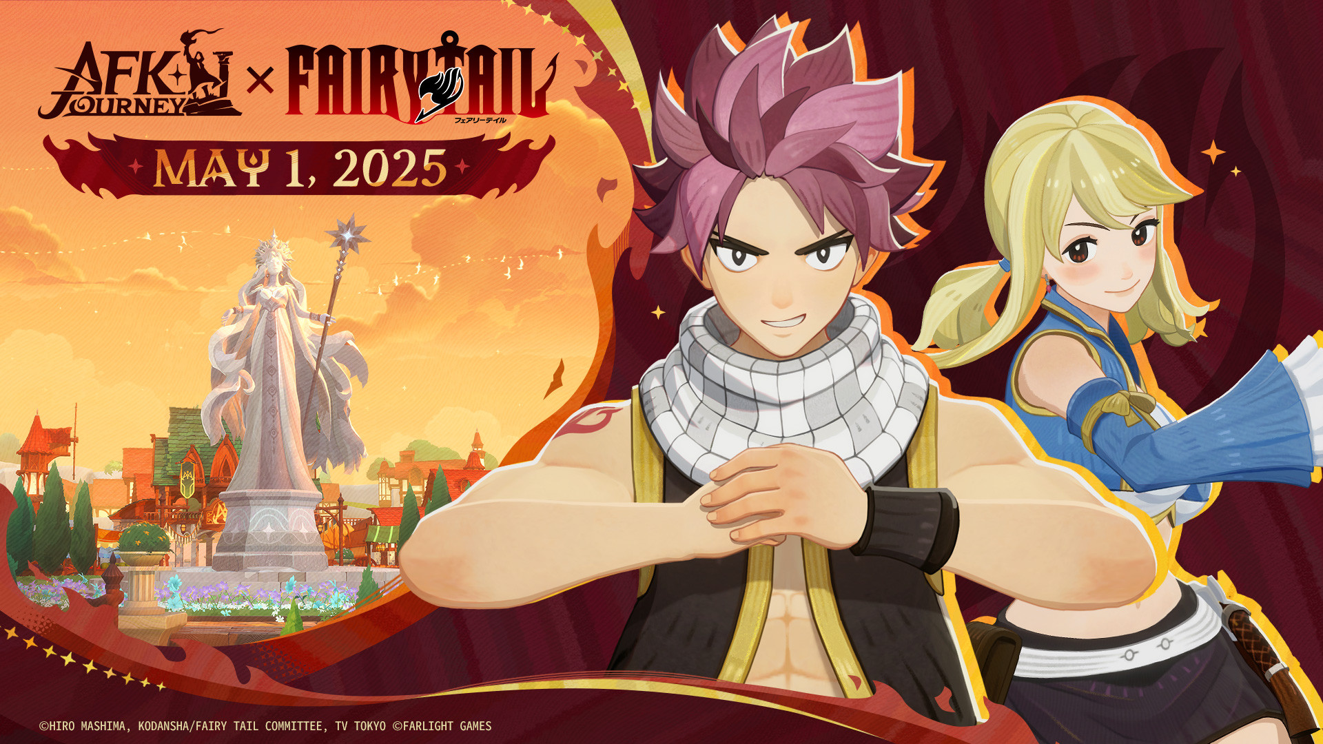 AFK Journey: Fairy Tail-Crossover mit Natsu und Lucy Screenshot